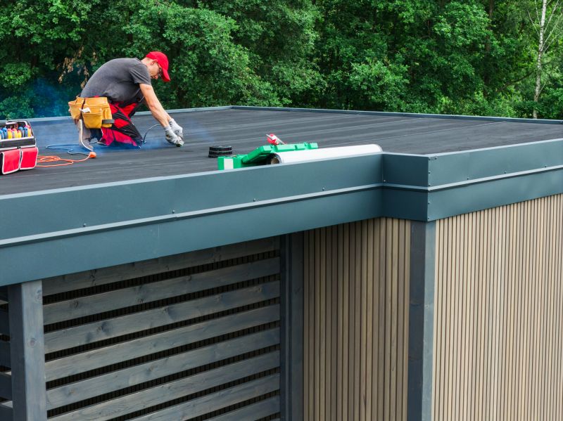 Local Commercial Flat Roof Repair pros at work